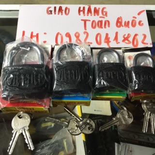Khoá treo gang Việt Tiệp (đủ số)