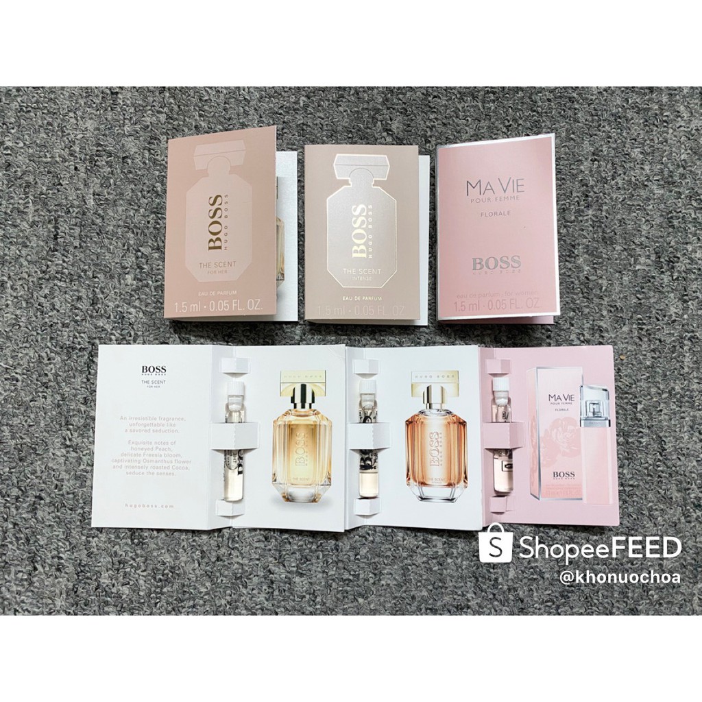 💥 Mẫu thử nước hoa nữ Hugo Boss The Scent / Ma Vie