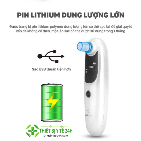 Máy Hút Mụn Cầm Tay Chính Hãng Haili Care | BigBuy360 - bigbuy360.vn