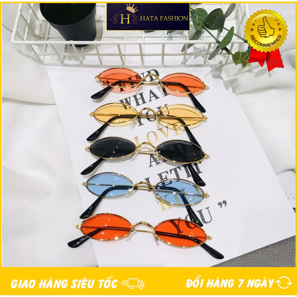 [Mã FARSSTGRE giảm 5K đơn bất kỳ] [ GIÁ TÔT ] MẮT KÍNH THỜI TRANG 183 HOT TREND OVAL HÍP SANG CHANH NHIỀU MÀU | BigBuy360 - bigbuy360.vn