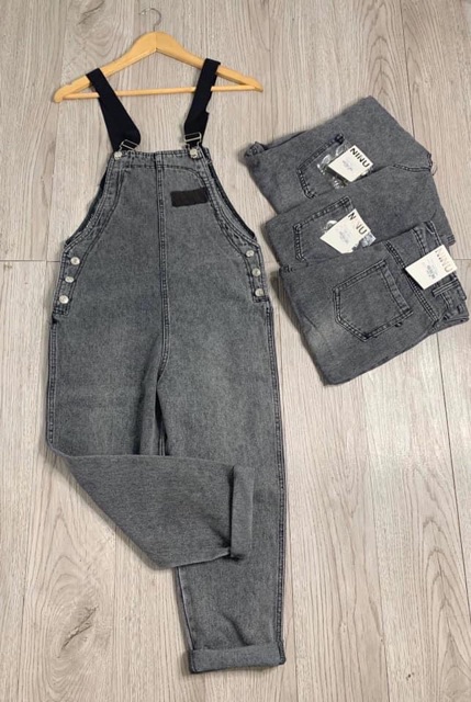 Yếm jean khói quai đen | BigBuy360 - bigbuy360.vn