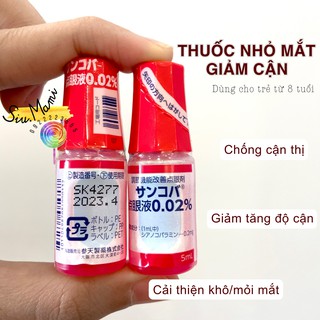 THUỐC NHỎ MẮT GIẢM CẬN SANCOBA NỘI ĐỊA NHẬT