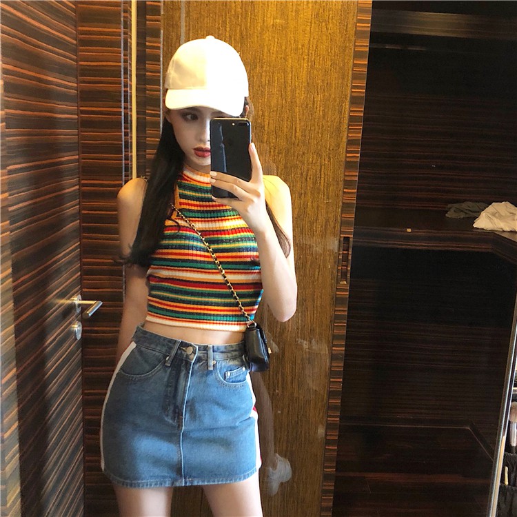 CHÂN VÁY JEANS ULZZANG THỜI TRANG NỮ KÈM HÌNH THẬT | BigBuy360 - bigbuy360.vn