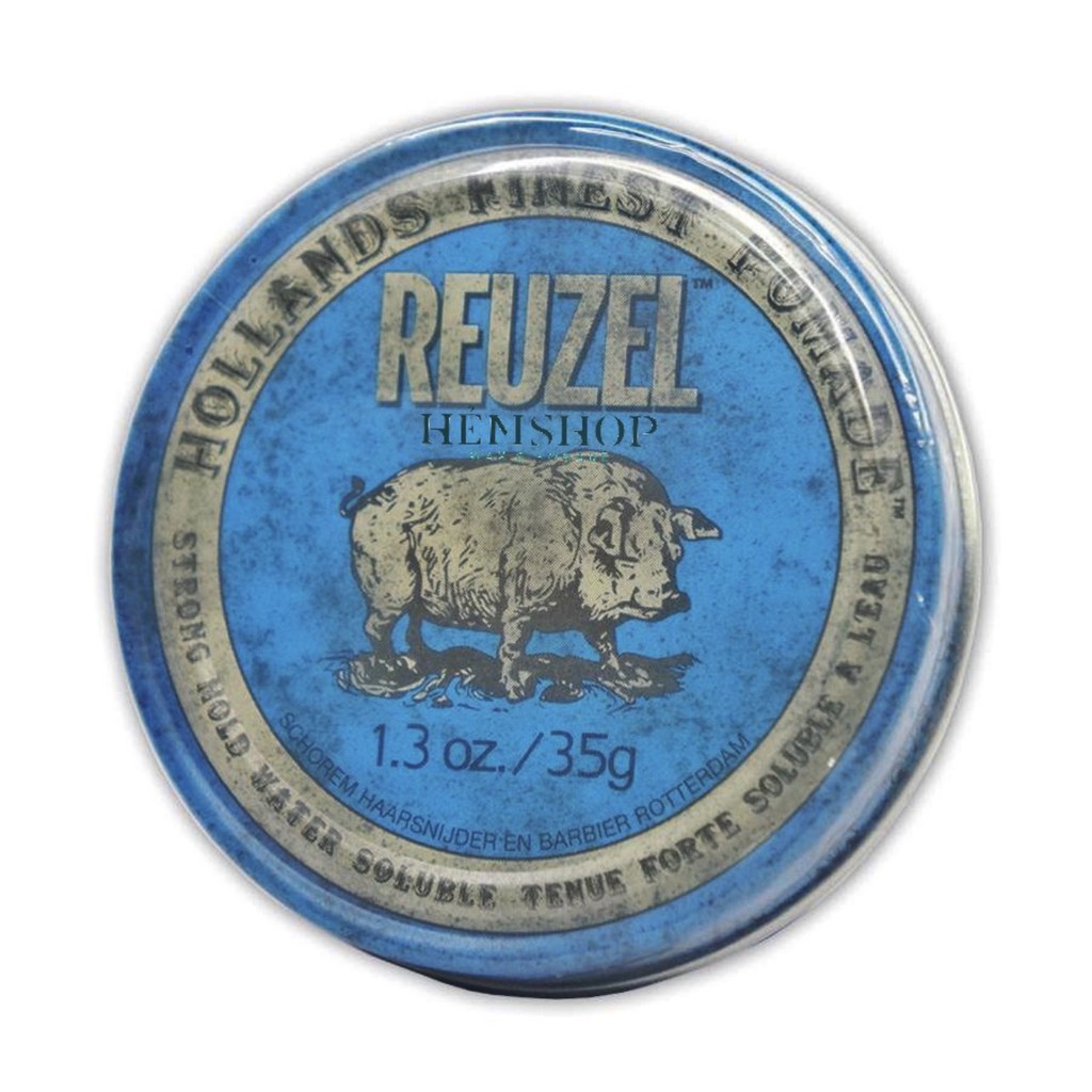 Sáp Vuốt Tóc Nam Reuzel Blue Pomade - Hàng Chính Hãng