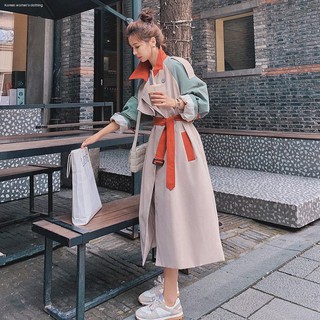 Áo Khoác FeiFanXiaoBai Dáng Dài Phong Cách Hàn Quốc Thời Trang Thanh Lịch Cho Nữ