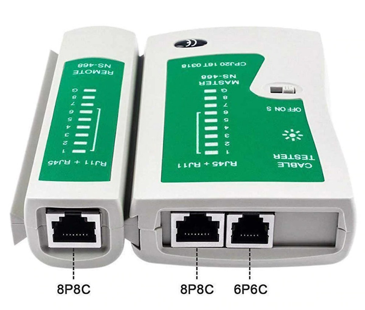 Bộ Test Cáp Mạng - Hộp Kiểm Tra Dây Mạng RJ45