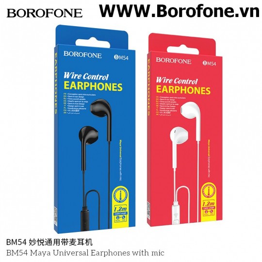 [FREESHIP] TAI NGHE BOROFONE BM 3.5mm CHÍNH HÃNG