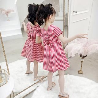 Váy trẻ em phong cách Hàn Quốc ngọt ngào đáng yêu