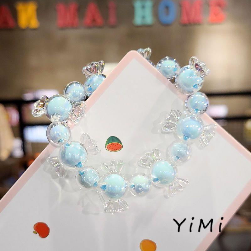 Dây Buộc Tóc Cao Su Họa Tiết Ngôi Sao/Hoạt Hình Dễ Thương Cho Bé Gái