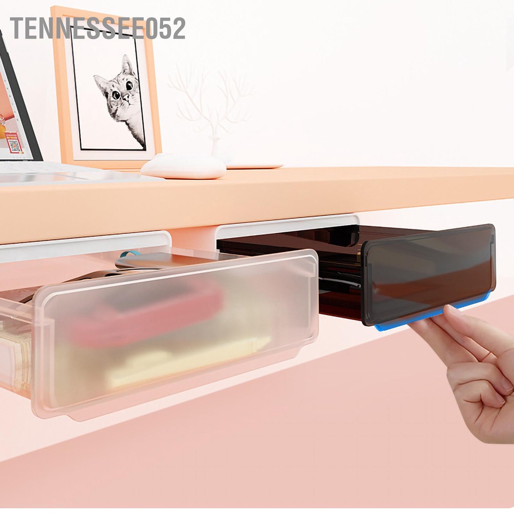 [Hàng Sẵn] Ngăn kéo đa năng dán dưới mặt bàn hoặc tủ bếp ABS【Tennessee052】