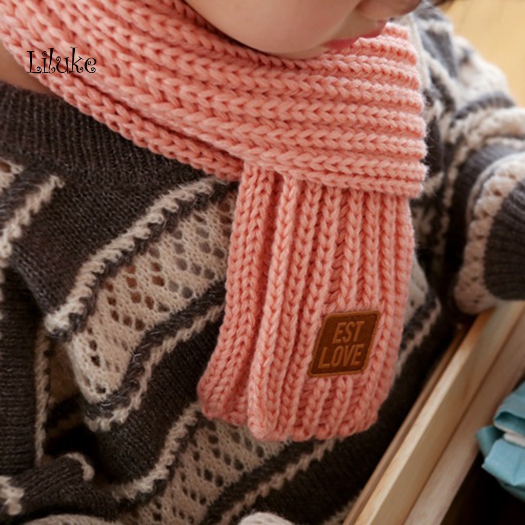 Khăn Choàng Cổ Màu Sắc Xinh Xắn Cho Bé