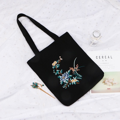 DIY THÊU TAY túi tote handmade- KIT NGUYÊN LIỆU TẬP THÊU túi đeo vai ĐẦY ĐỦ DỤNG CỤ- MIE Handmade Shop