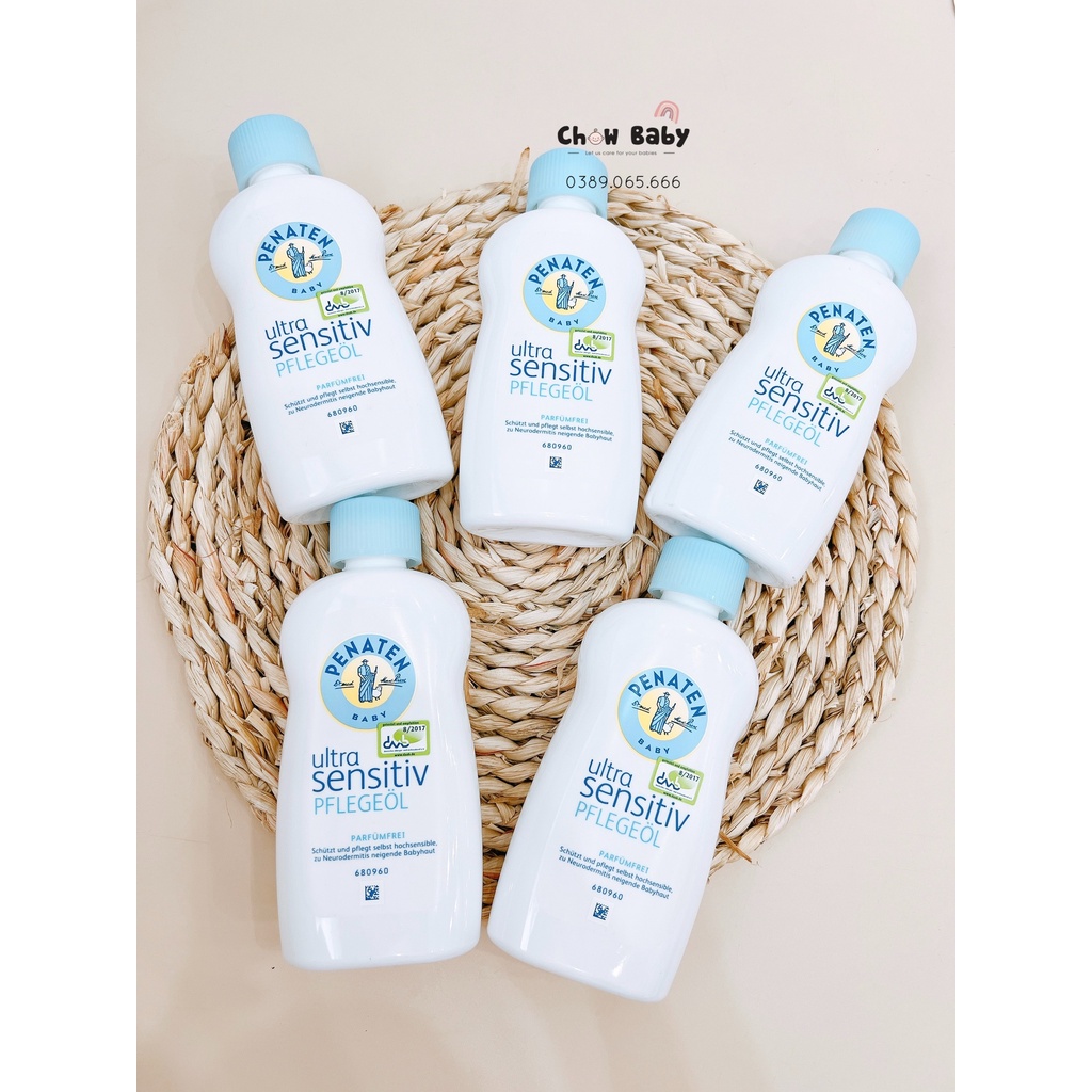 Dầu massage Penaten cho bé chai 200ml