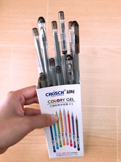 Hộp viết gel 12 cây