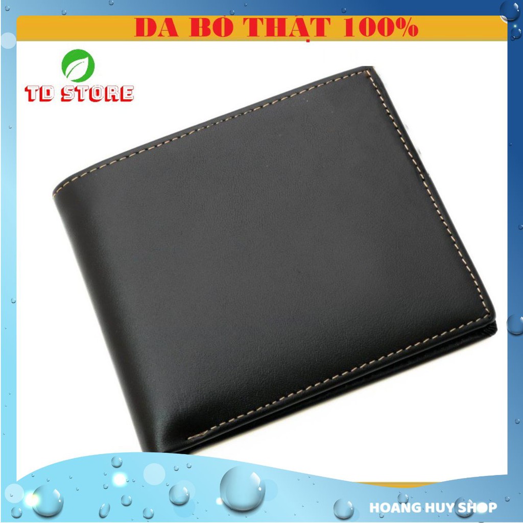Ví Nam Da Thật 100% | Bóp Da Nam Tặng Kèm Hộp Cao Cấp - VIITRON hhbt27