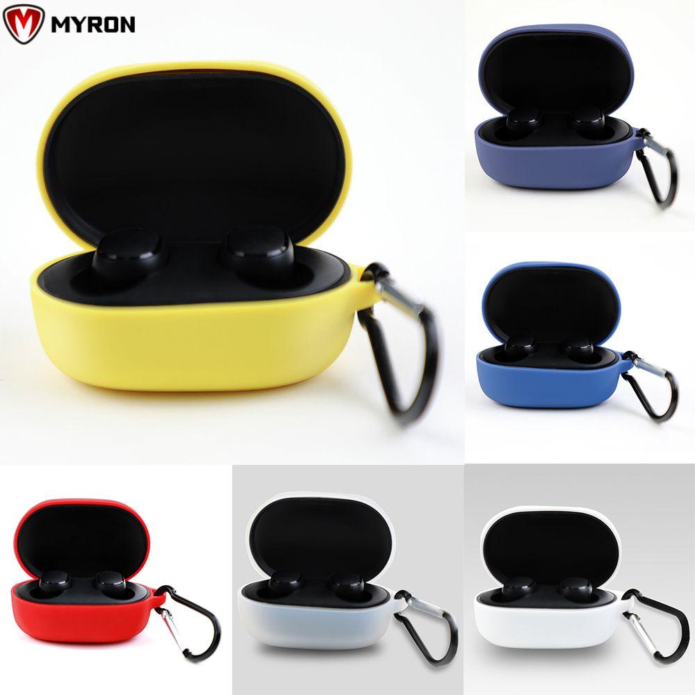 MYRON Charging Box Earphone Case Sport Earbuds Earphone Soft Shell Headset Protective Case Microphone Bluetooth Headset Silicone Smartphone Wireless Headphone Case/Multicolor