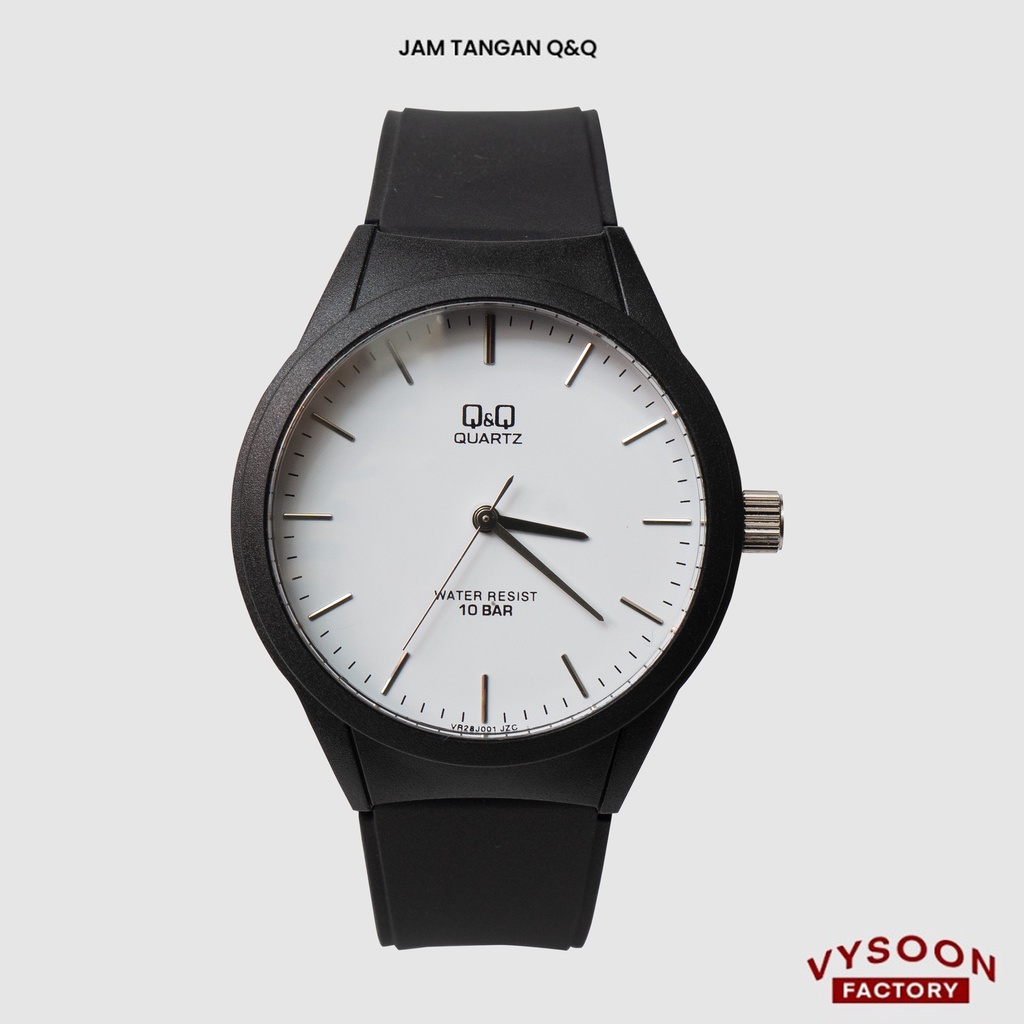 Đồng hồ quartz chạy kim Casio QQ QNQ QNQ VR28J001Y