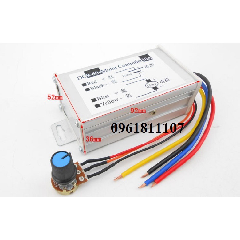 Bộ điều tốc motor 775 550 9 - 60V 10A