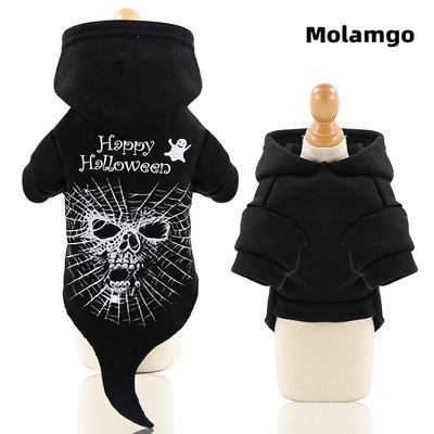 Áo in họa tiết bộ xương cá tính dành cho thú cưng