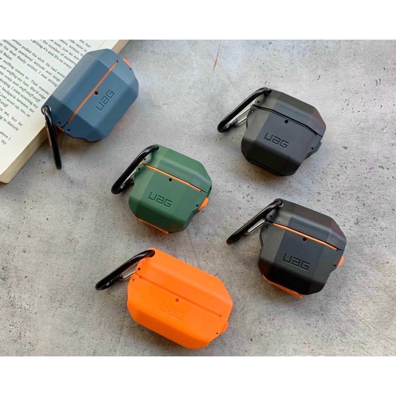 Case UAG Airpods 1 2 Pro chống vỡ, chống nước, bảo vệ 100% - Vỏ bảo vệ bọc Airpod Rugged