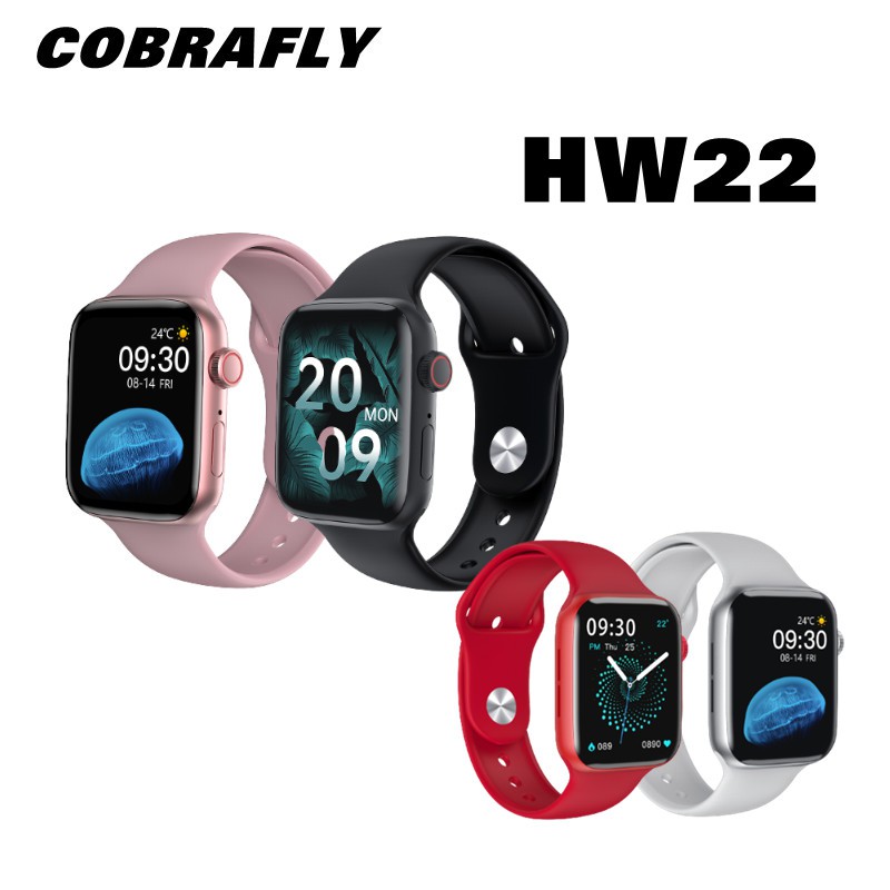 HW22 smart watch  COBRAFLY 1.75inch custom wallpaper Bluetooth call for Android Apple VS HW12/HW16