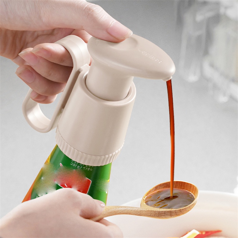 Vòi Bơm Gắn Bình Đựng Nước Sốt/Giấm/Giấm Dạng Nhấn Thông Dụng Cho Nhà Bếp