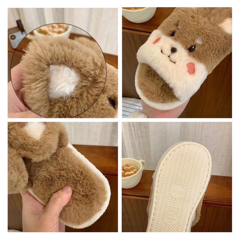 Dép Quai Ngang Bông - DEP1132