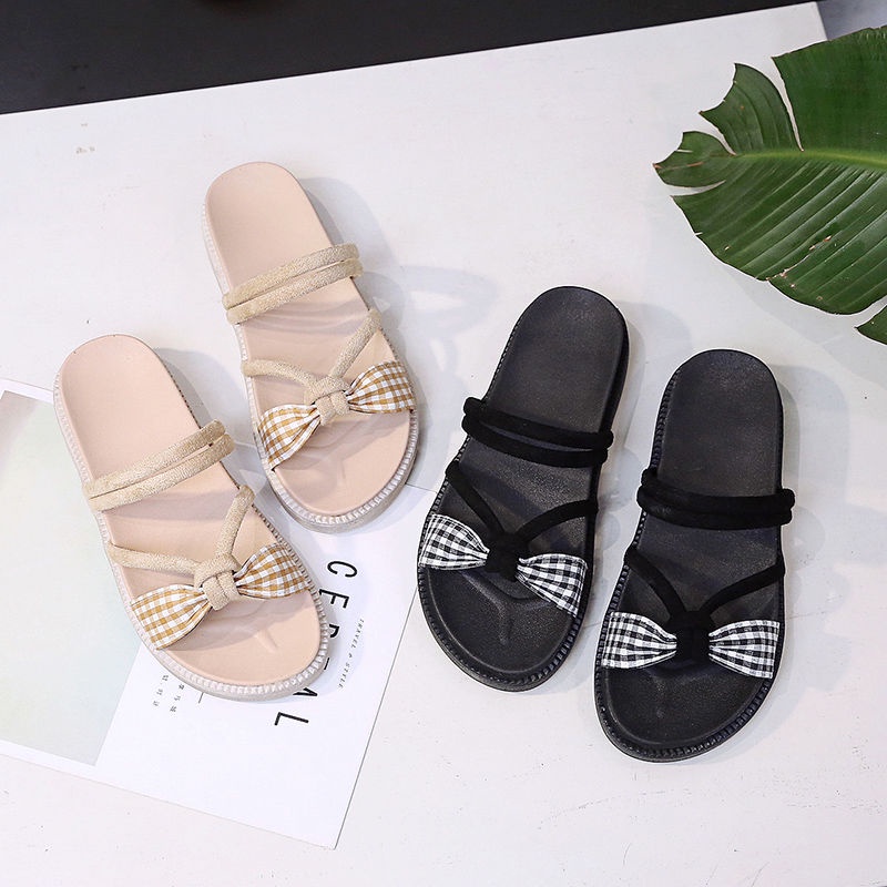 Xăng đan Hai Quai Đế Phẳng Phong Cách La Mã Thời Trang Mùa Hè Hàng Mới Năm 2021 Dễ Phối Đồ Phong Cách Hàn Quốc Dành Cho Bạn Nữ Mang Đi Biển