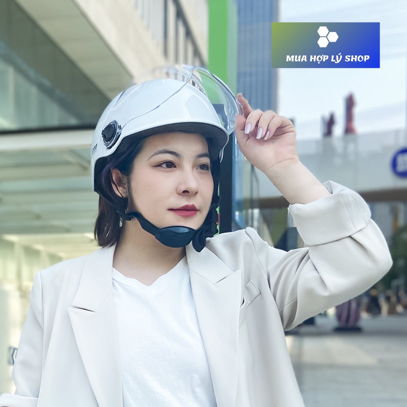 Mũ Nón Bảo Hiểm Xiaomi Youpin HIMO M1 Đi Xe Máy An Toàn Nhẹ Nhàng Và Thoáng Khí - Hàng Nhập Khẩu