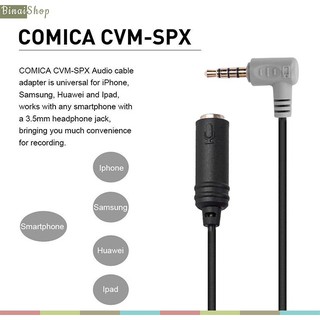Cáp chuyển micro TRS - TRRS cho điện thoại Comica CVM-SPX