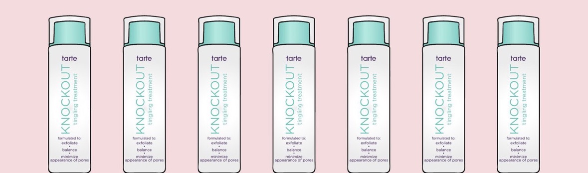 (Kéo qua xem bill🇺🇸) Tẩy da chết TARTE loại bỏ các đốm nám knock-out mụn Tarte Knockout Tingling Treatment