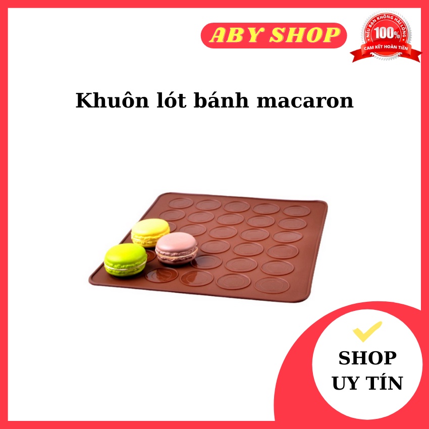 Khuôn lót bánh macaron ⚡ HÀNG CAO CẤP ⚡ tấm lót bánh nướng nhỏ gọn tiện dụng
