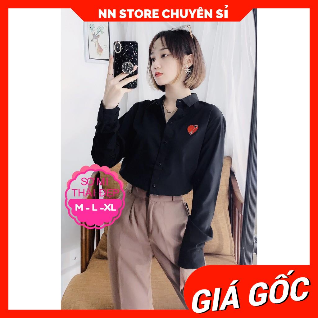 ÁO SƠ MI CÔNG SỞ - ÁO SƠ MI CẶP NAM NỮ SMPT ⚡FREESHIP⚡100% ẢNH THẬT⚡ NN CHUYÊN SỈ - NN STORE