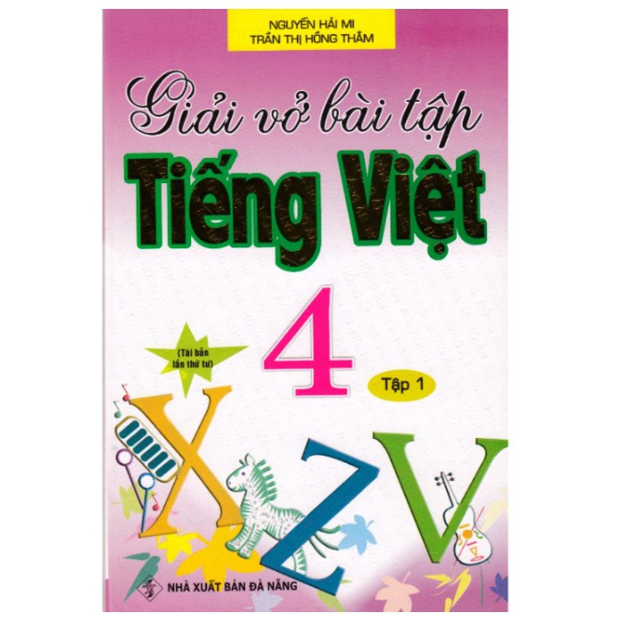 Sách - Giải vở bài tập tiếng việt 4 tập 1