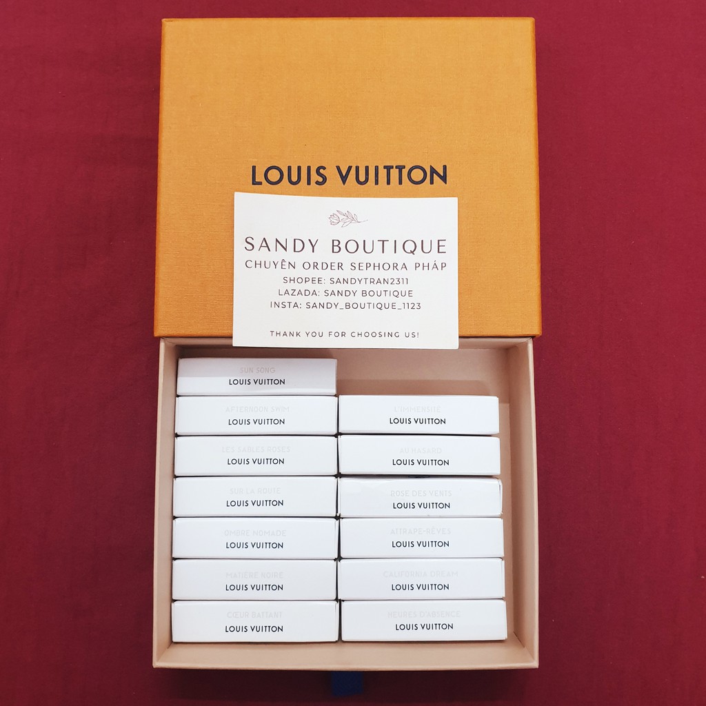 Authentic LOUIS VUITTON Coeur Battant 2 Samples 4ml Total!!