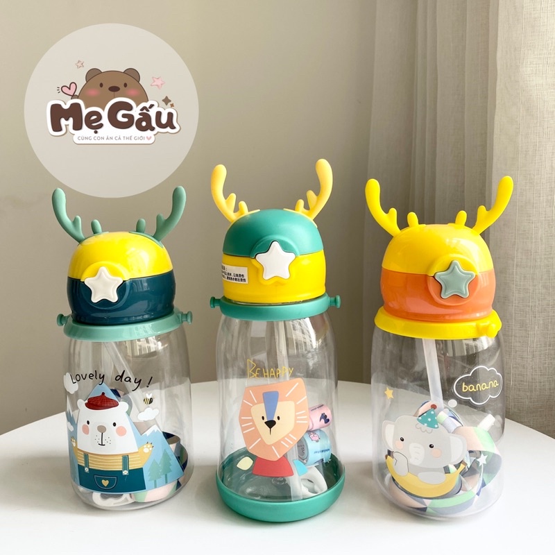 Bình Tập Hút Uống Nước chống sặc cao cấp cho bé