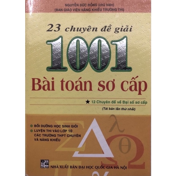 Sách.__.23 Chuyên Đề Giải 1001 Bài Toán Sơ Cấp