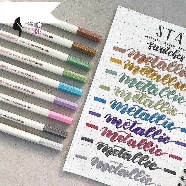 [Hàng mới về] Bút vẽ lông mềm dùng trang trí đa năng với màu sắc tùy chọn