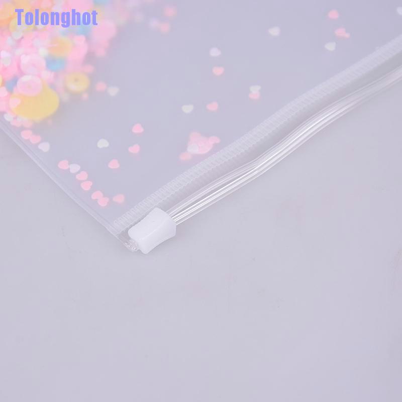 Túi Đựng Tài Liệu Khổ A5 A6 6 Ngăn Bằng Pvc Trong Suốt