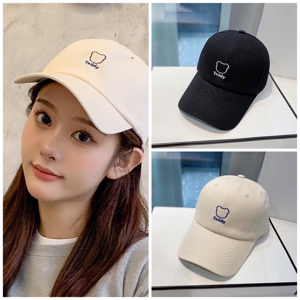 Mũ lưỡi trai Teddy Nón kết nhiều màu phong cách Ulzzang form unisex nam nữ
