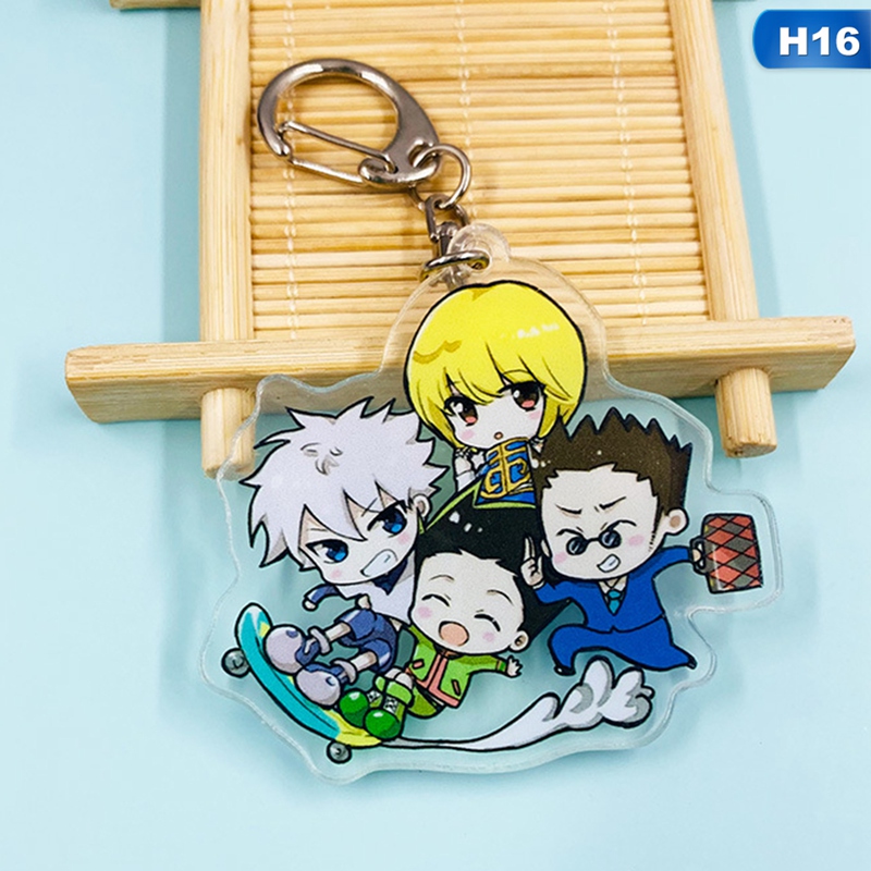 flowersqueen Móc Khóa Với 16 Mẫu Hoạt Hình Hunter X Hunter Dễ Thương