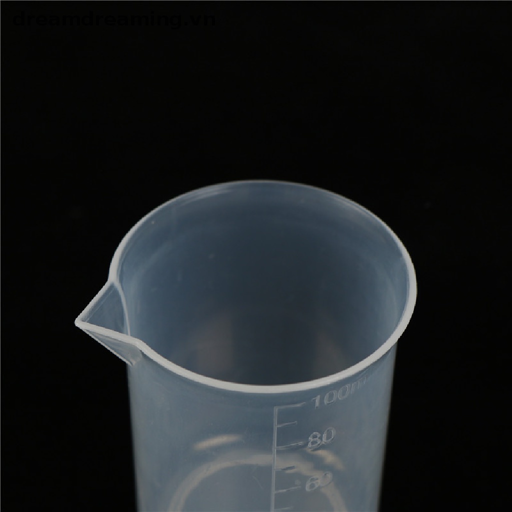 Bộ 2 Cốc Đo Lường Bằng Nhựa Trong Suốt Dung Tích 100mL