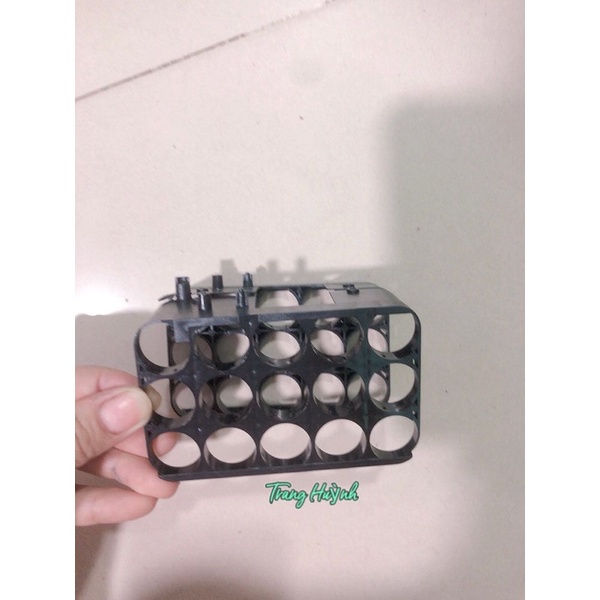 Khung giữ pin makita 18650. khung 10 cell  .khung 15 cell