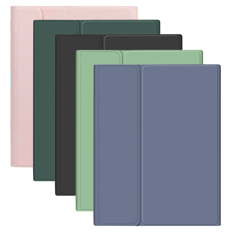 Bao Da Máy Tính Bảng Kèm Bàn Phím Bluetooth Không Dây &amp; Ngăn Đựng Bút Cho iPad 2022 / 5 / 6 / 710.2 pro11pro12.9 2018 air1air2air3 10.5 mini5 / 4 Ốp
