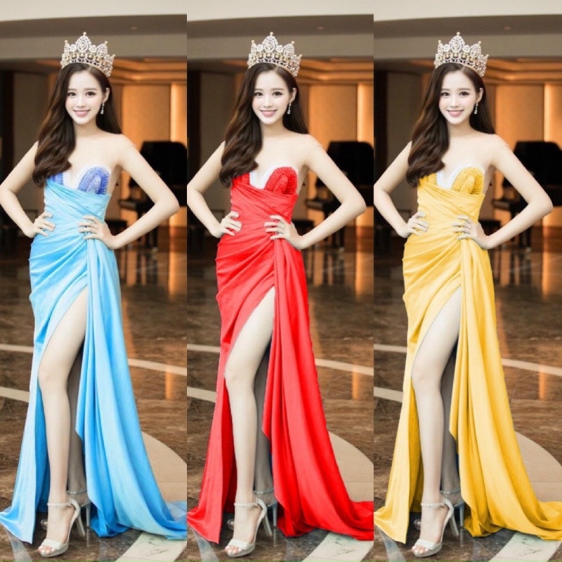 ĐẦM DẠ HỘI KẾT ĐÁ VÒNG CUNG CỔ LƯỚI