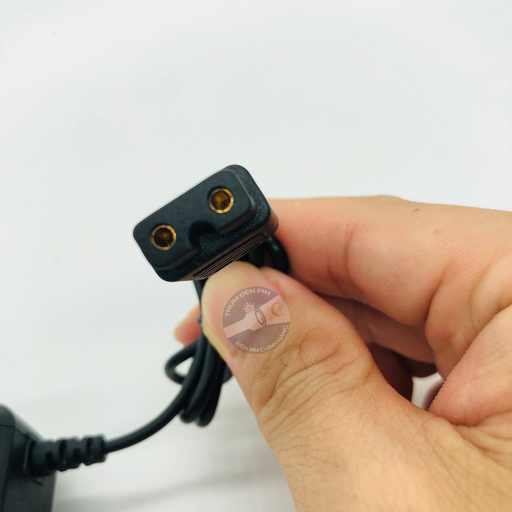 Sạc đèn pin đội đầu 2 chấu YUXING 4.2V 500mA sạc nhanh cao cấp dành cho đèn X5, 9811...