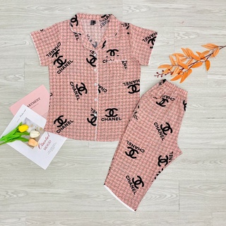 Đồ Bộ Pijama Lửng Chất LỤA Thái f21- SIÊU MÁT