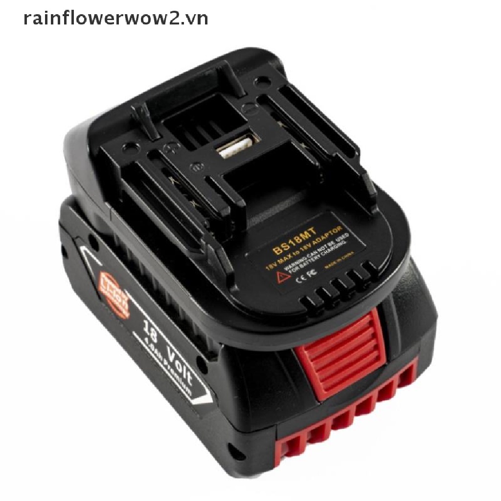 Bộ Chuyển Đổi Pin USB Bs18mt Cho Bosch 18V BAT619G / 620 Makita 18V