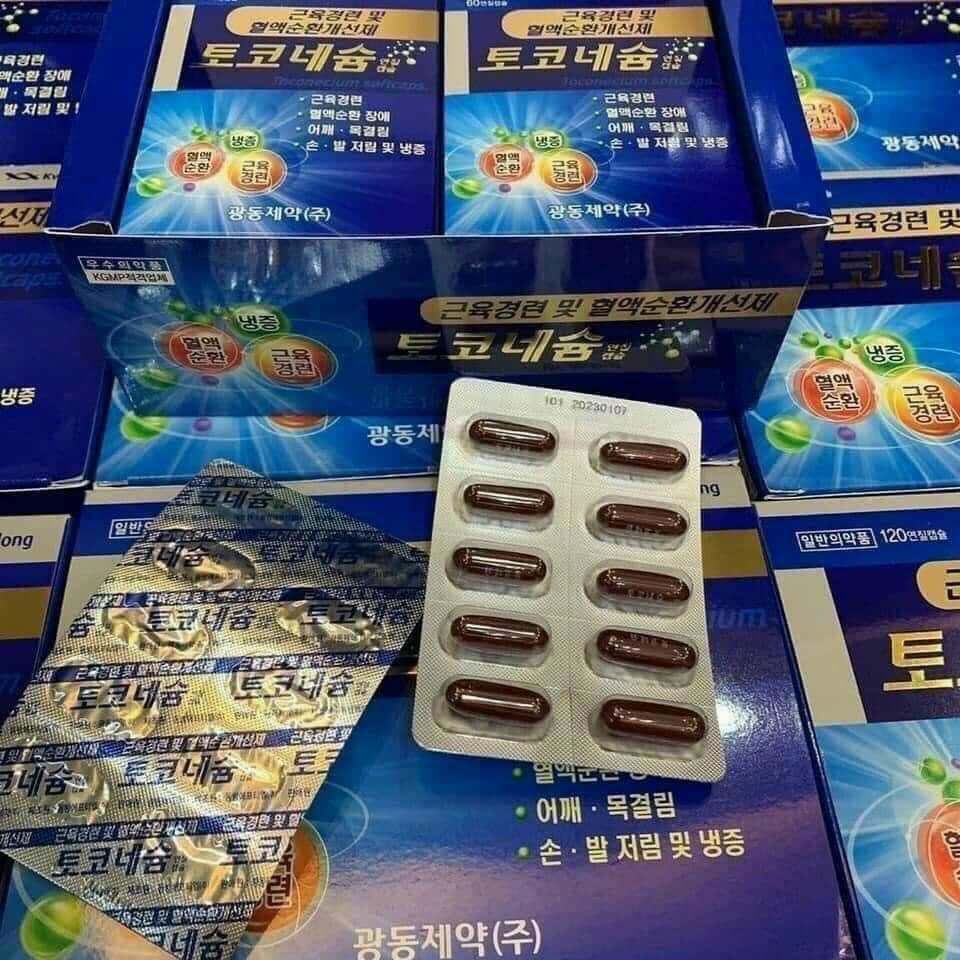 Viên Uống CHỐNG TÊ BÌ CHÂN TAY KWANGDONG Hàn Quốc