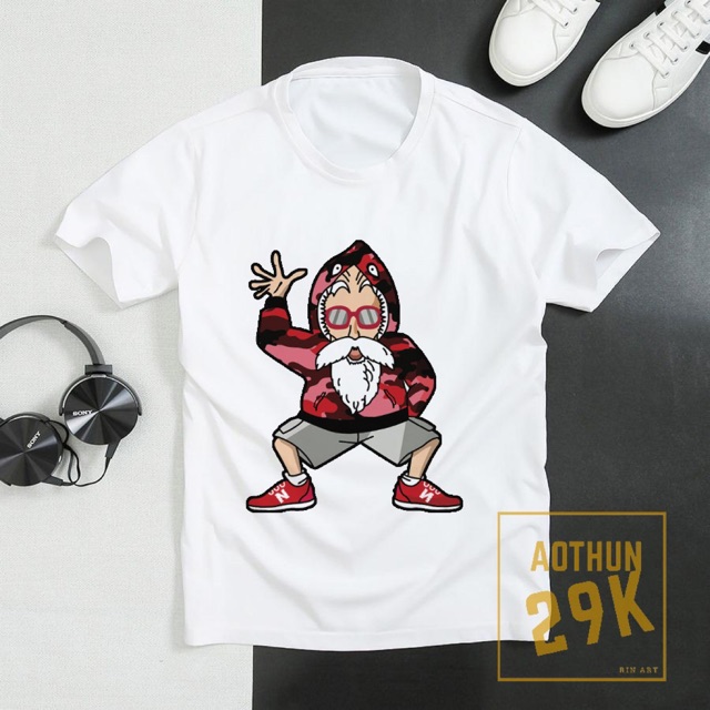 ALBUM 695 - ÁO THUN UNISEX QUY LÃO BAPE CỰC ĐẸP